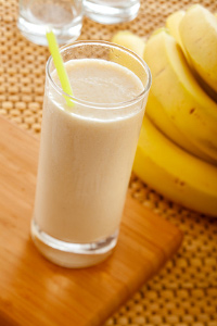 Soja banaani smoothie